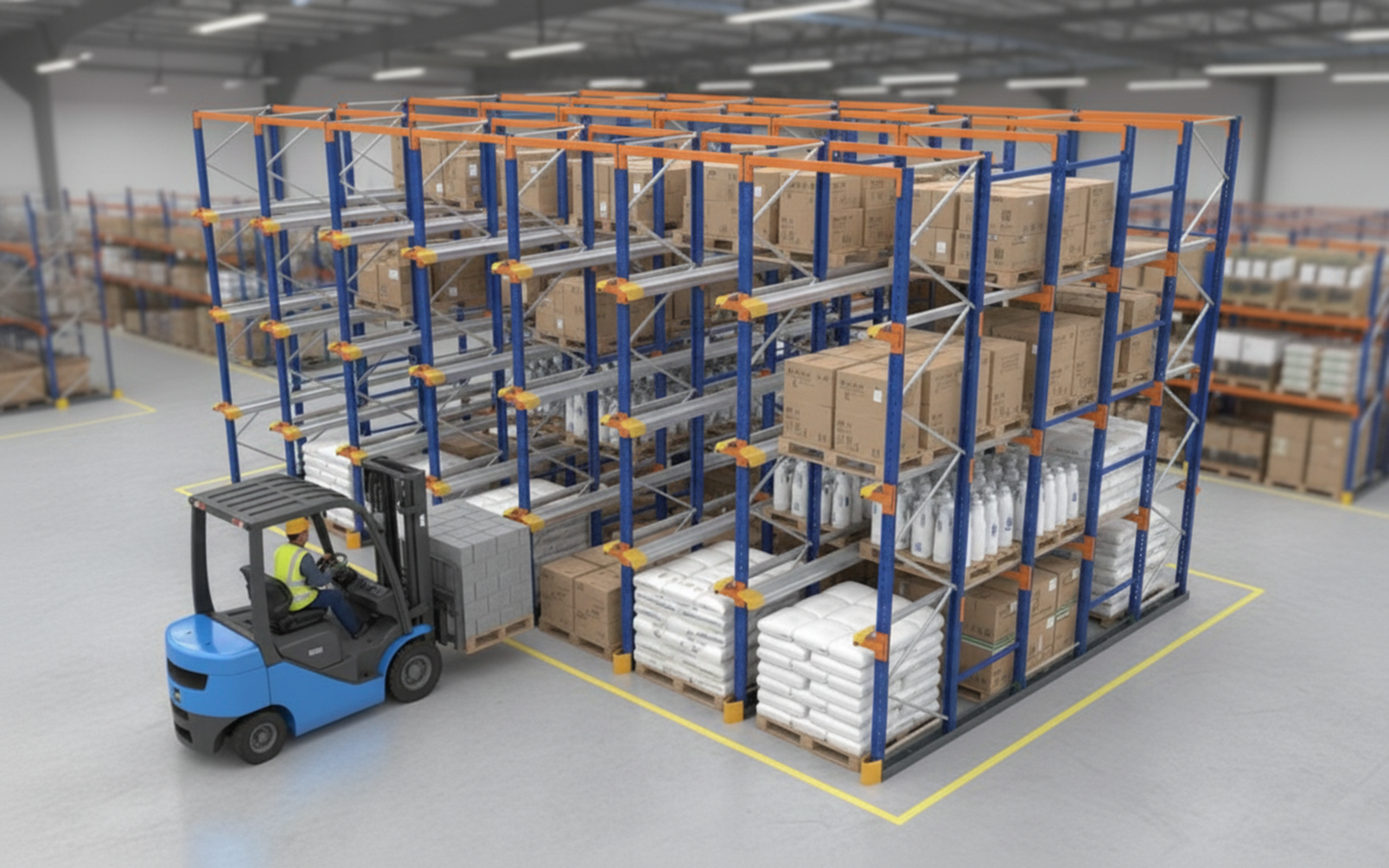 Dive in Racks-300 DPI Drive-in Racks